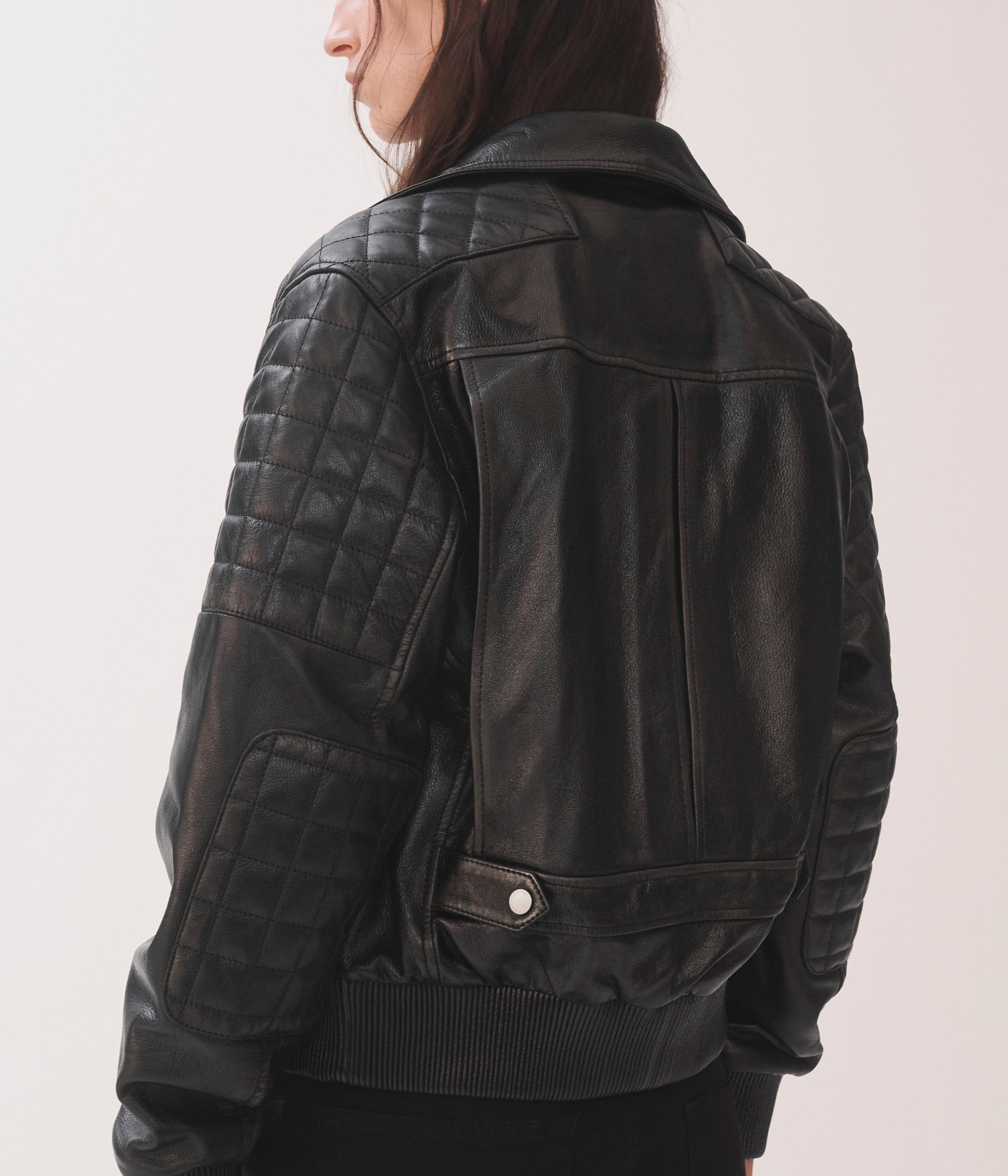 CRAIG MCDEAN BIKER LEATHER JACKET